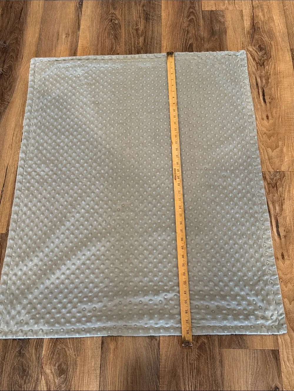 Forest Friends Fox Print baby blanket  HOMRITAR - Cream and Brown
